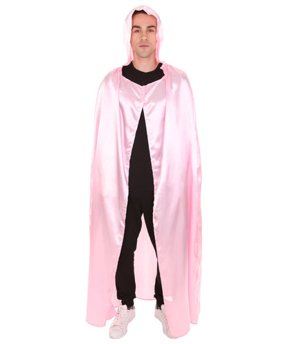 Pink Hooded Cape Costume