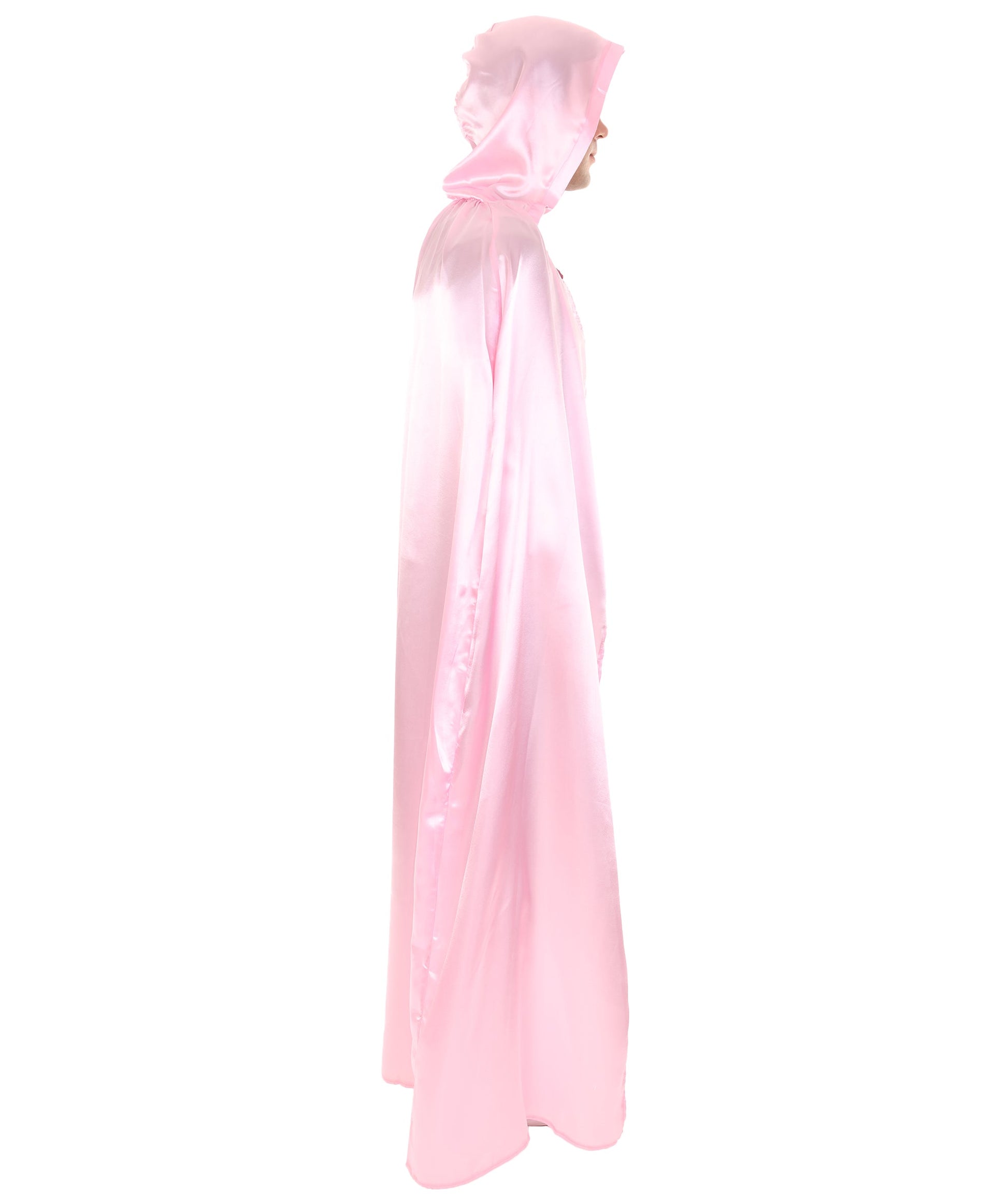 Pink Hooded Cape Costume