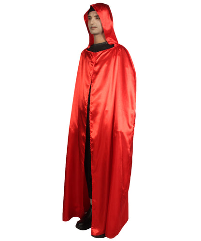 Red Hooded Cape Costume