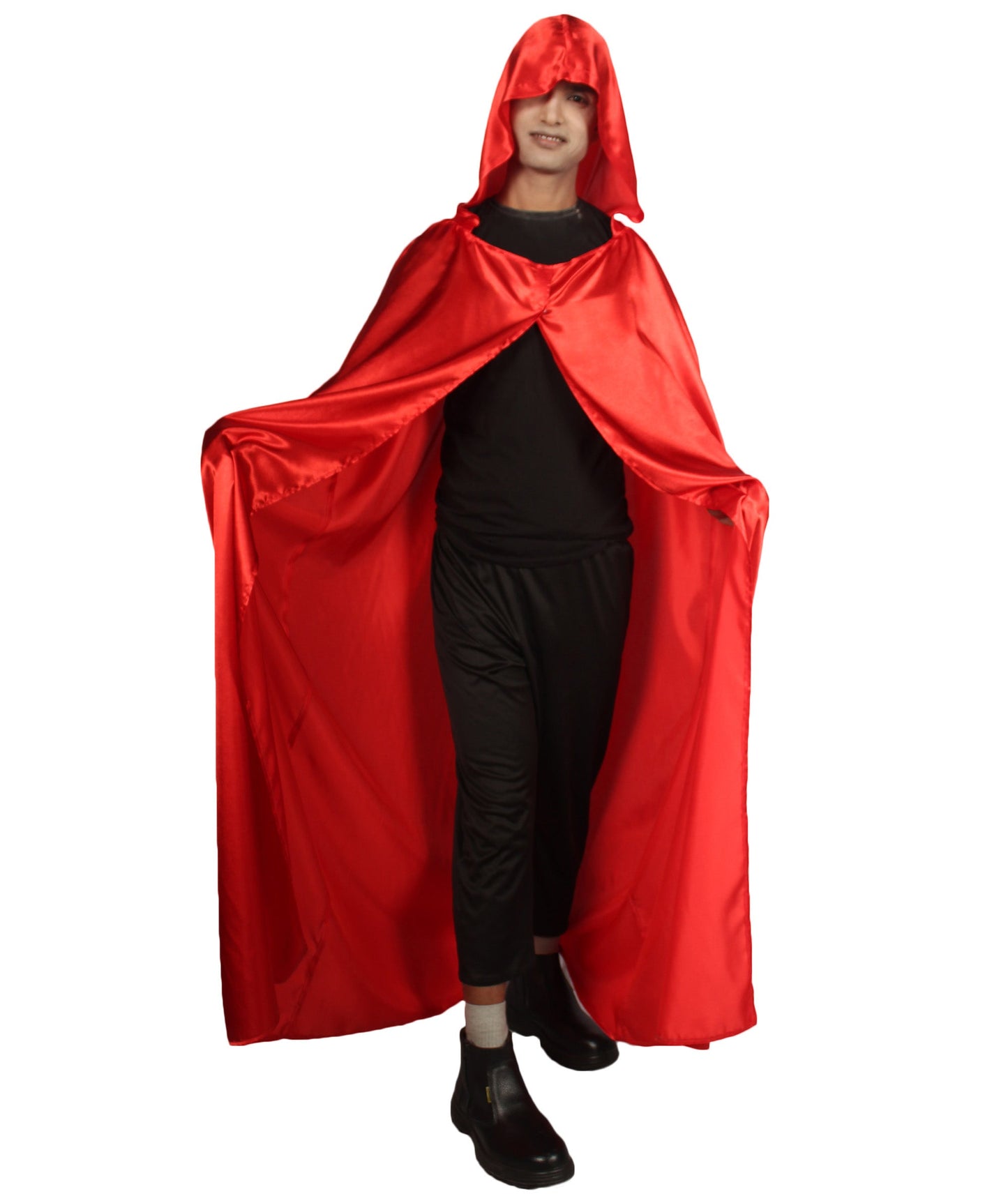 Red Hooded Cape Costume