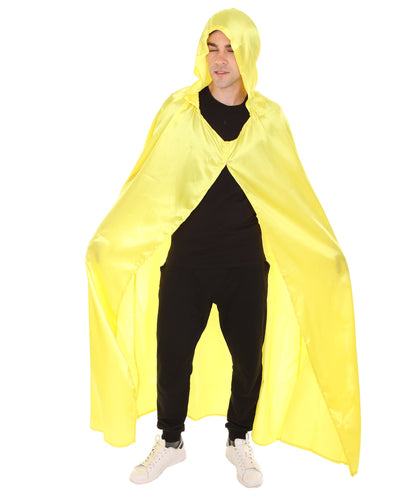 Yellow Hooded Cape Costume