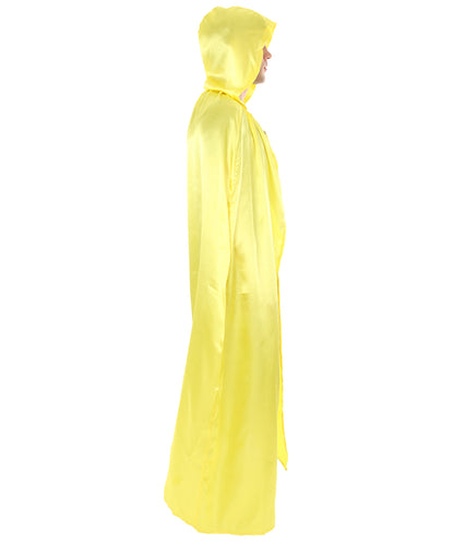 Yellow Hooded Cape Costume