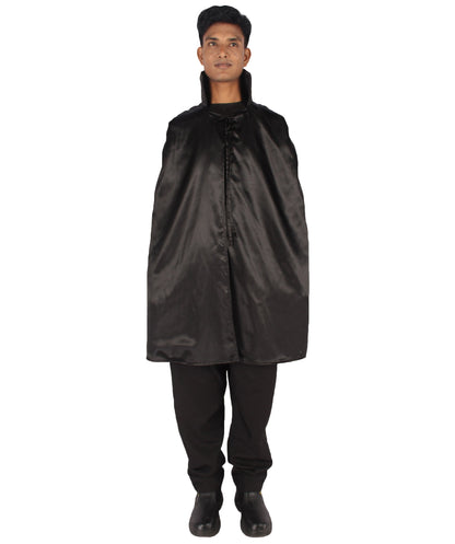 Black/Black Reversible Vampire Cape Costume