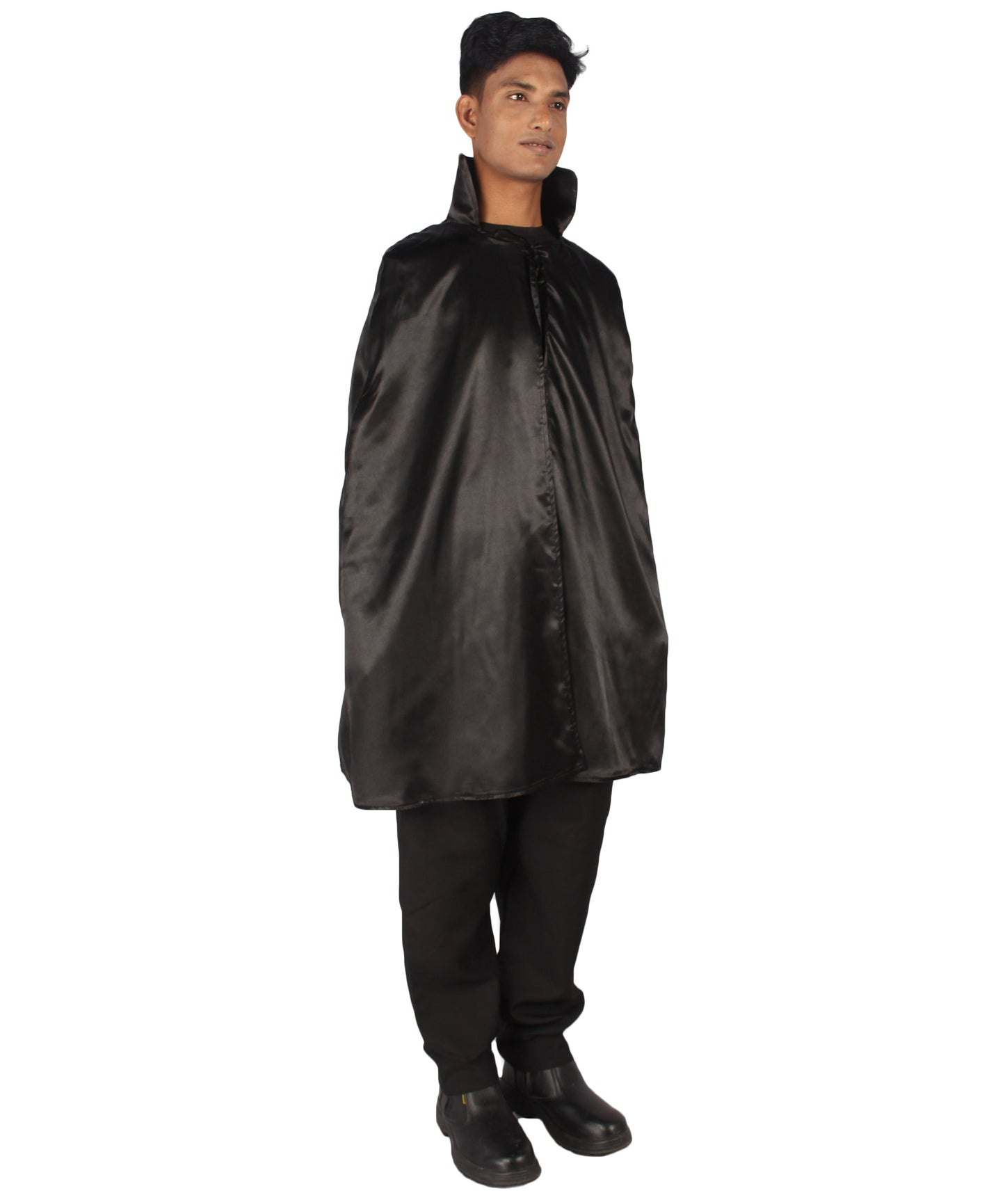 Black/Black Reversible Vampire Cape Costume