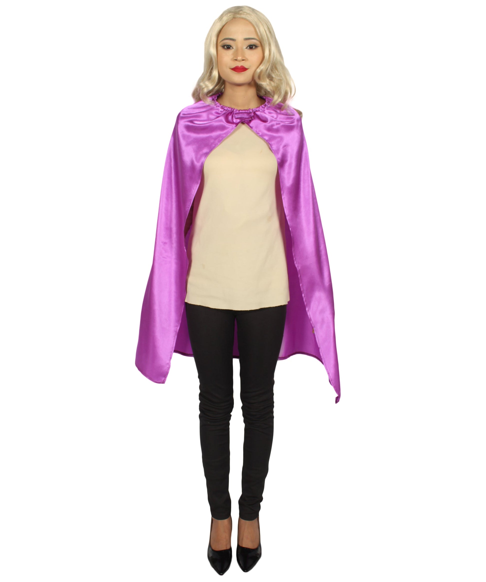 Purple Child's Party Cape Costume