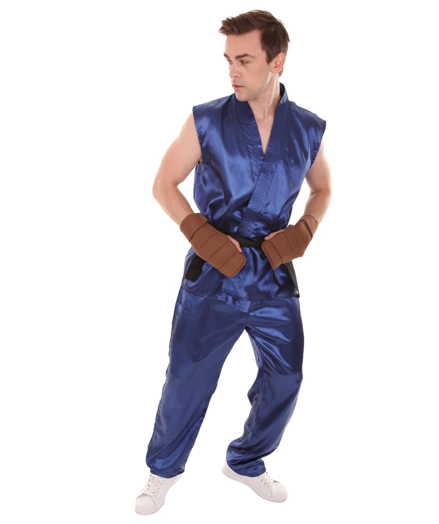 Navy Men's Karate Fancy Costume