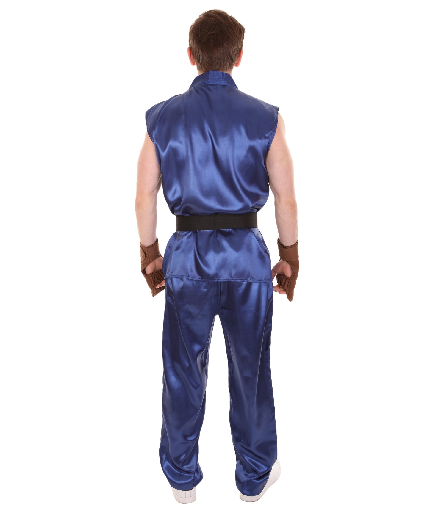 Navy Men's Karate Fancy Costume