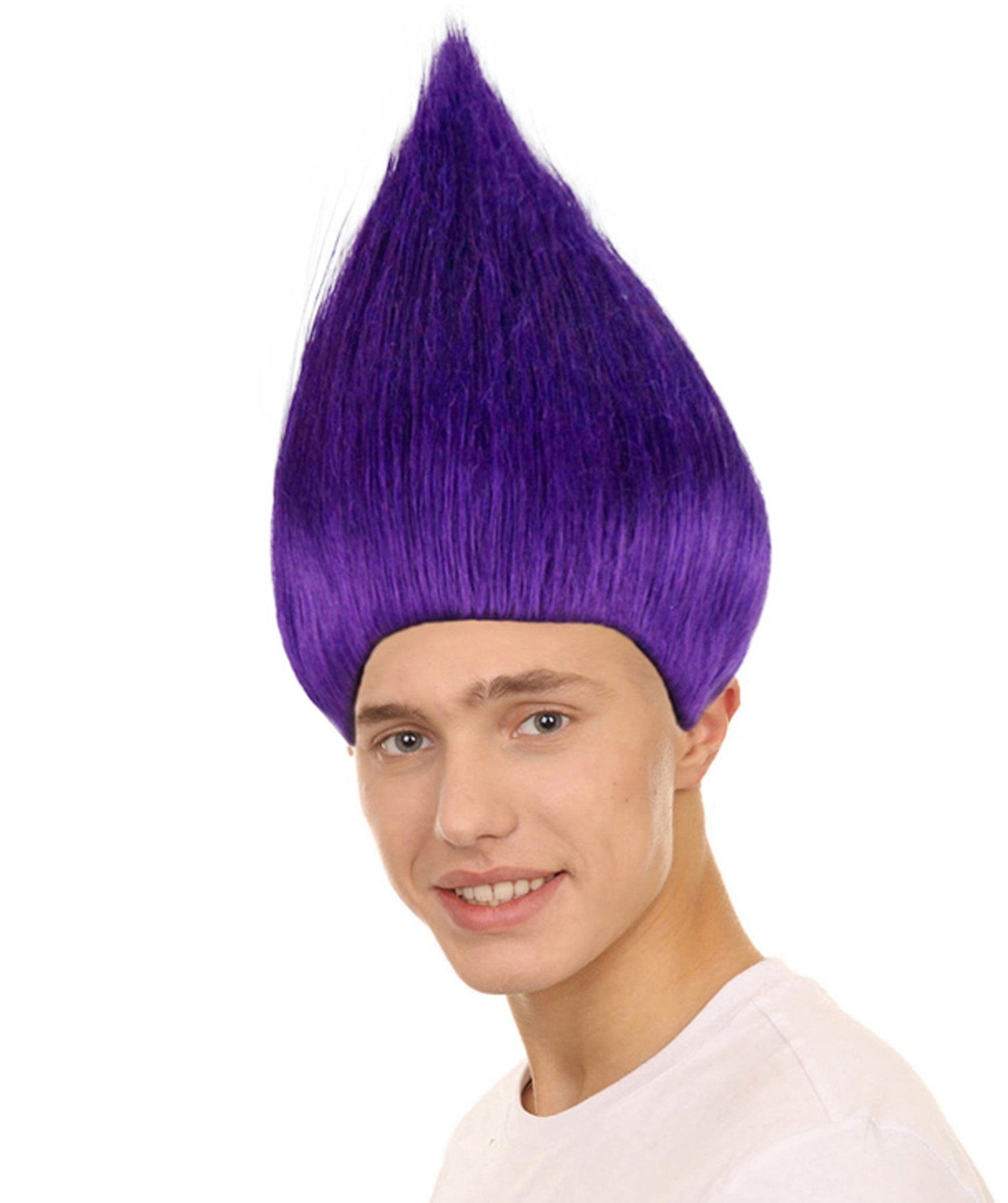  Purple||Unisex Troll Wig