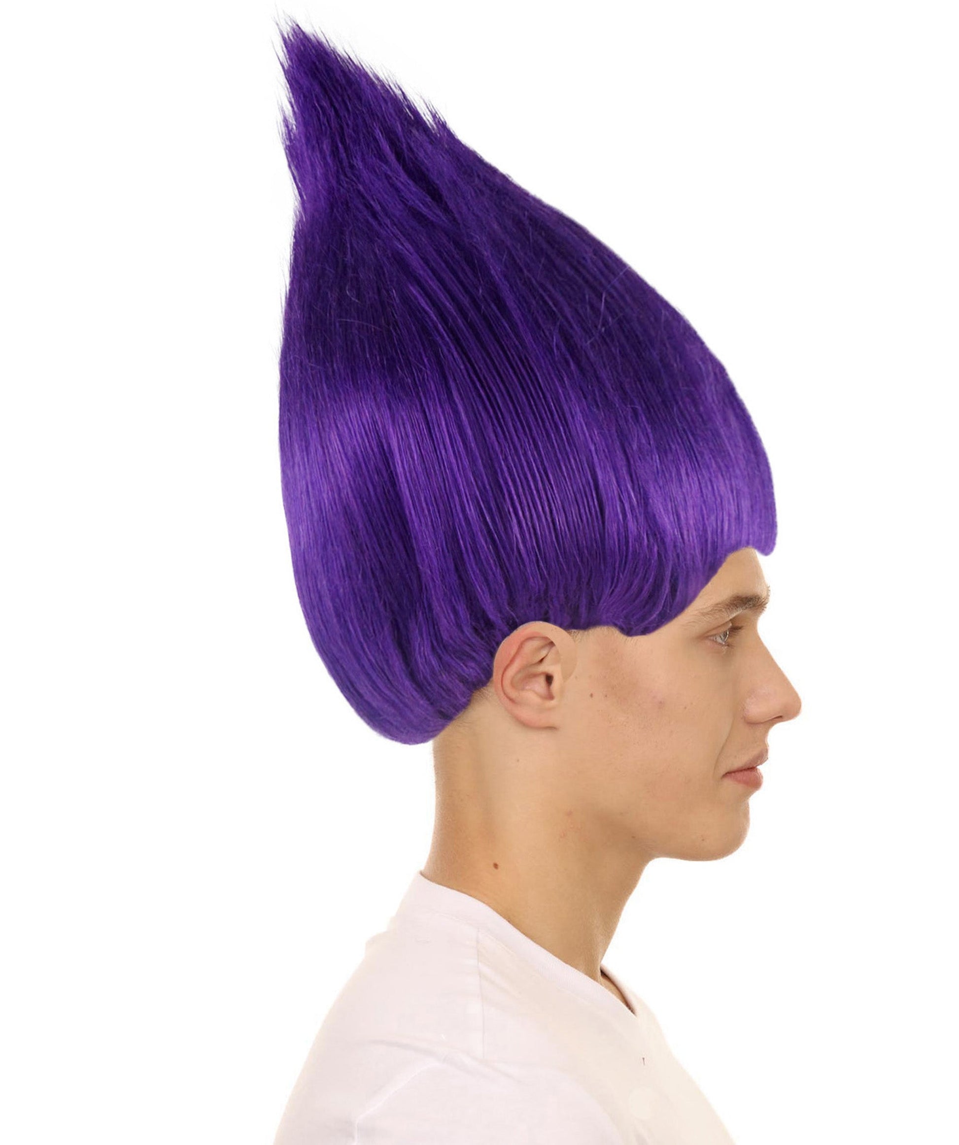  Purple||Unisex Troll Wig