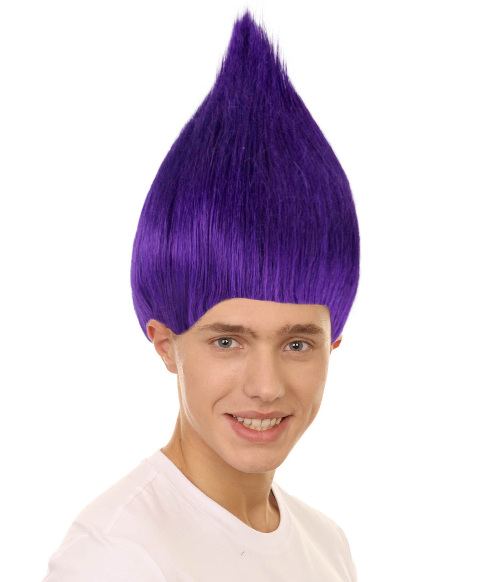  Purple||Unisex Troll Wig