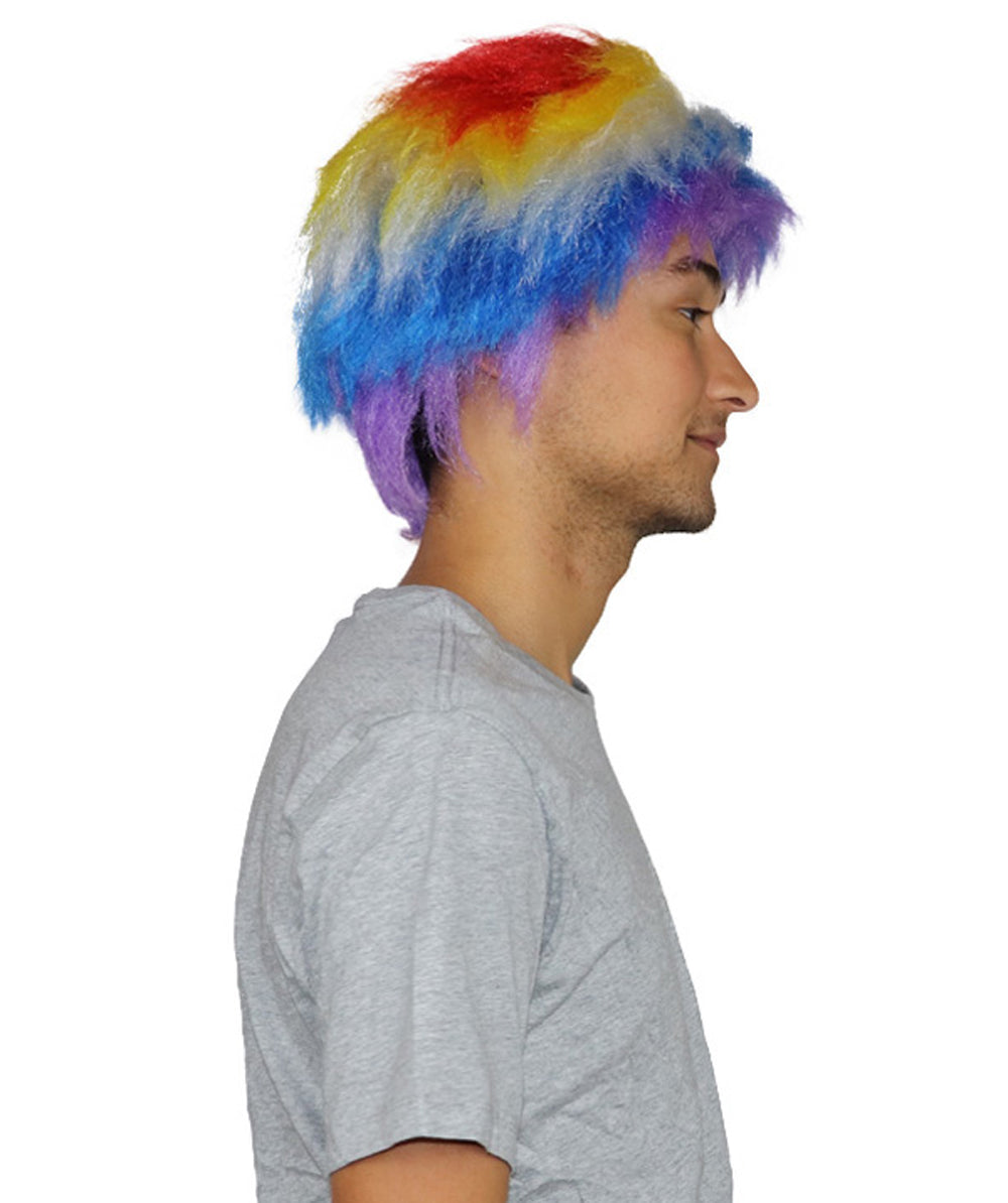 Crazy Clown Around Wig 