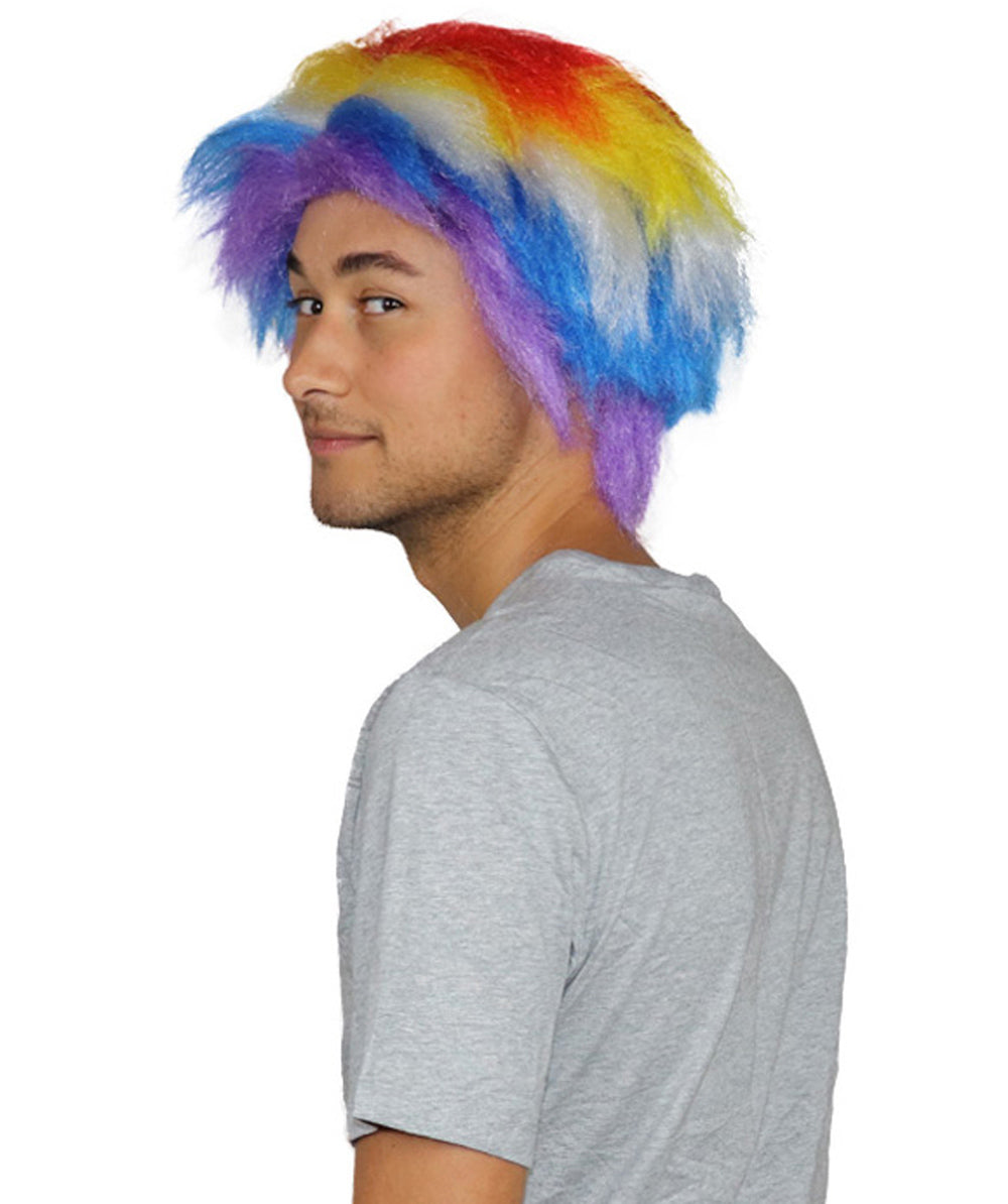 Crazy Clown Around Wig 