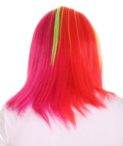 Rainbow Rapper Wig