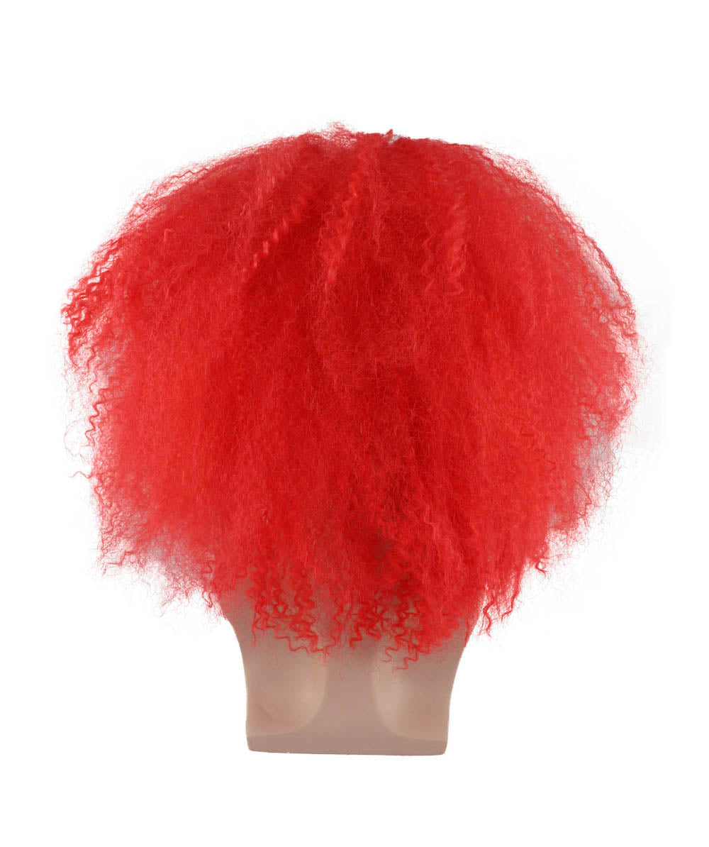 Red Bald Clown wig