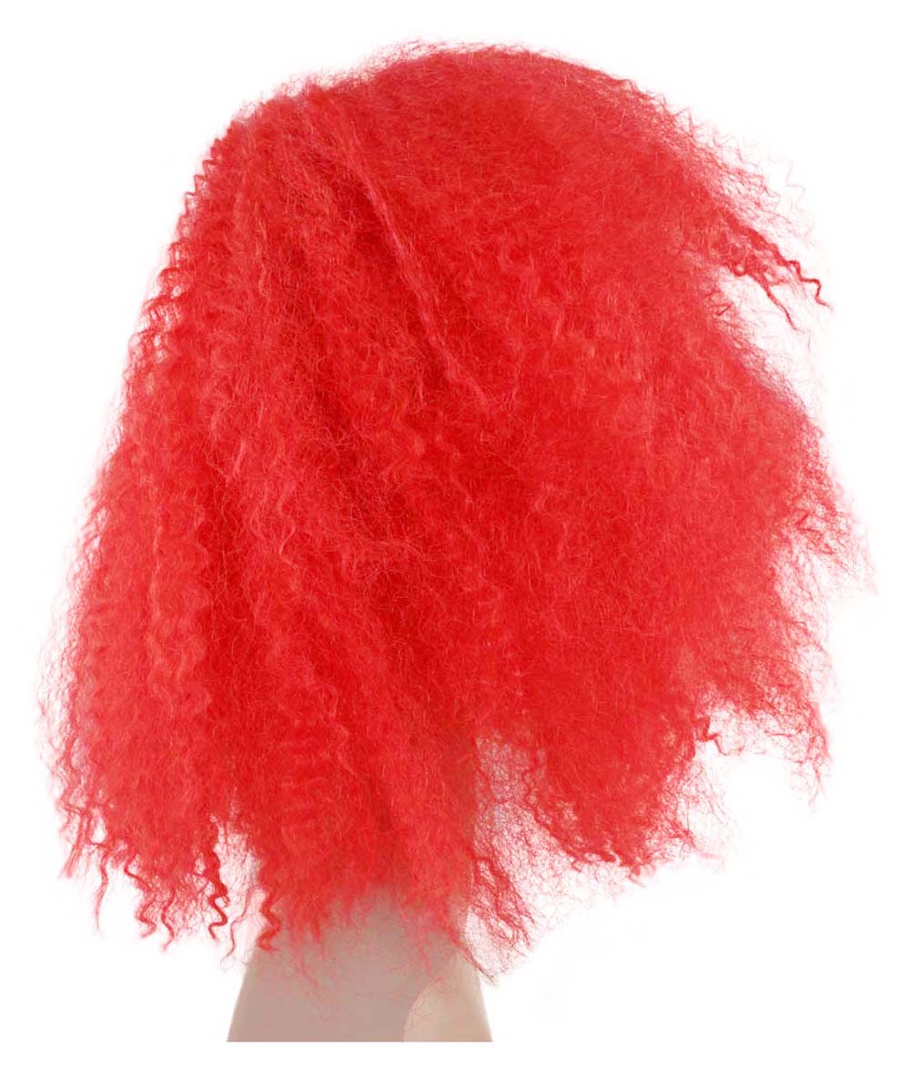 Red Bald Clown wig