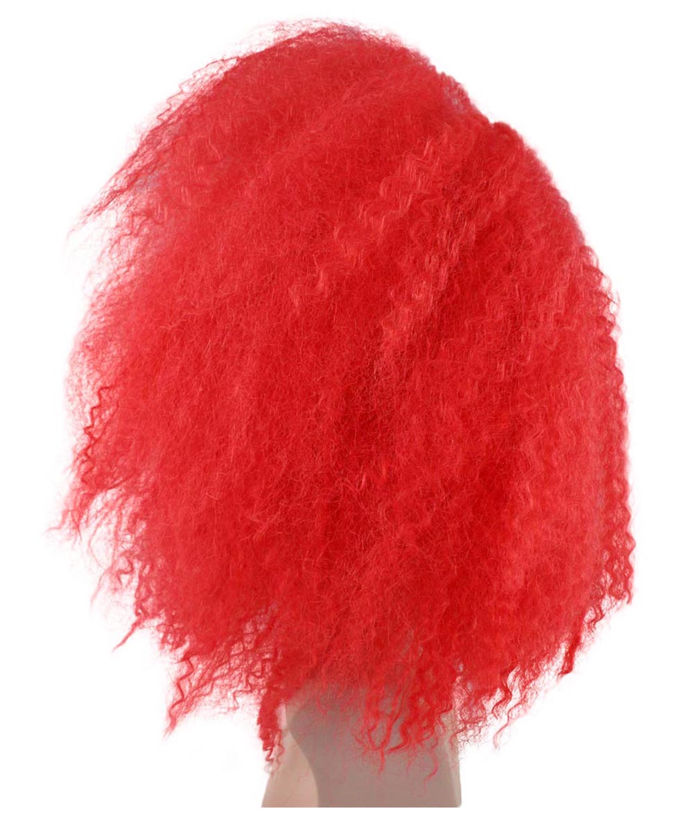 Red Bald Clown wig