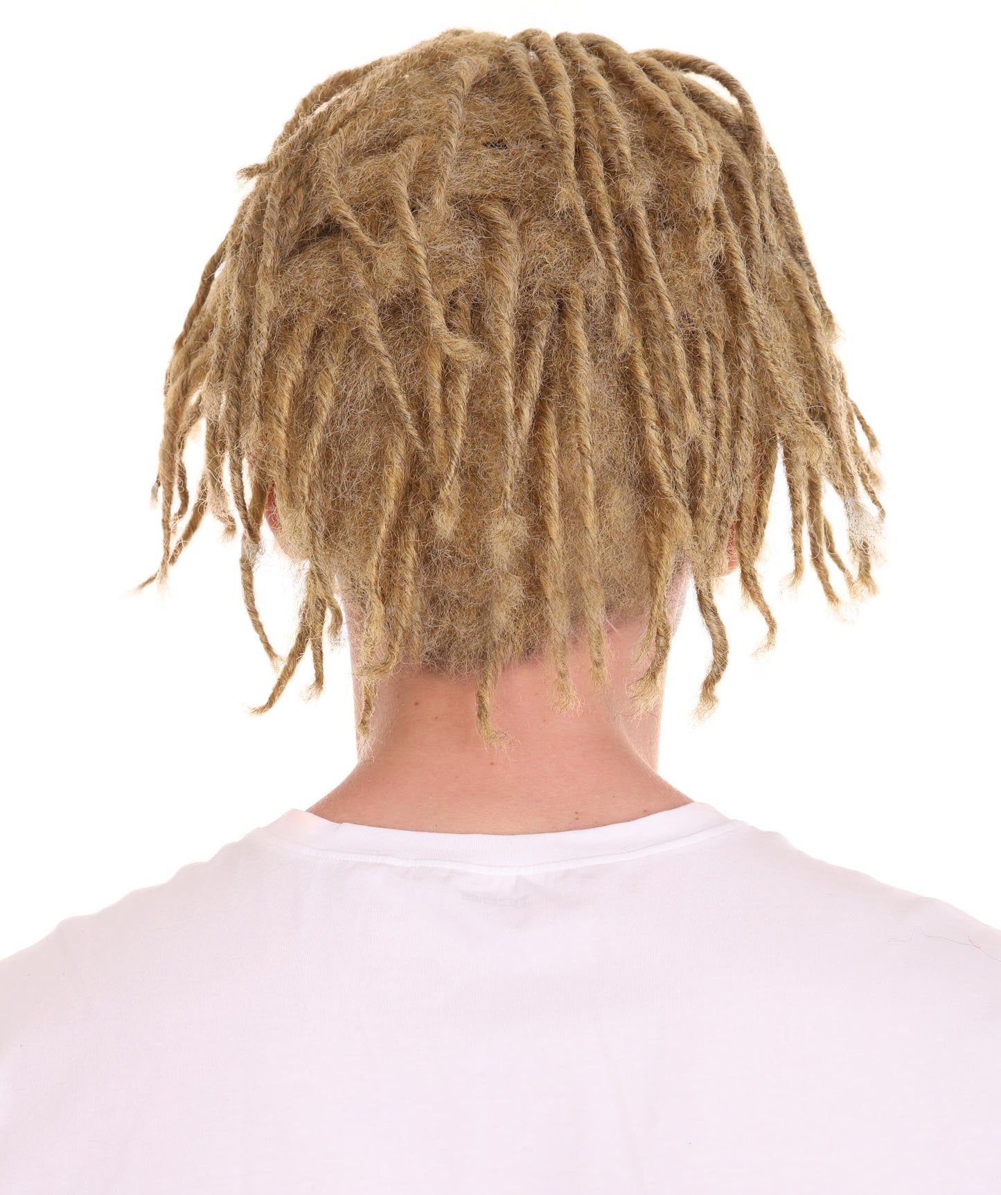 Men's American Rapper Dreadlock Wig, Blonde Celebrity Wigs, Premium Breathable Capless Cap