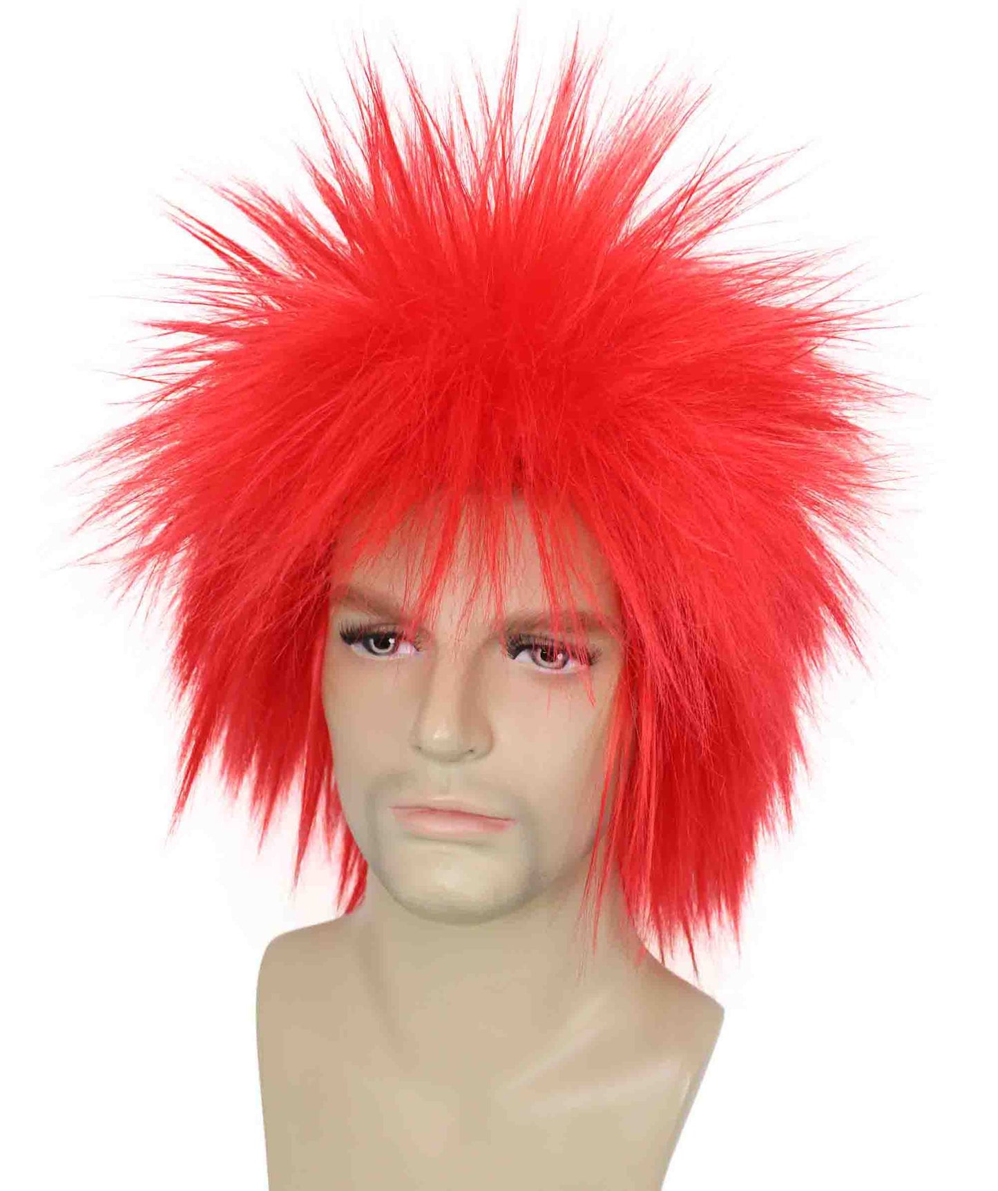 Red 80’s Rockstar Style Wig