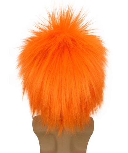 Orange 80’s Rockstar Style Wig