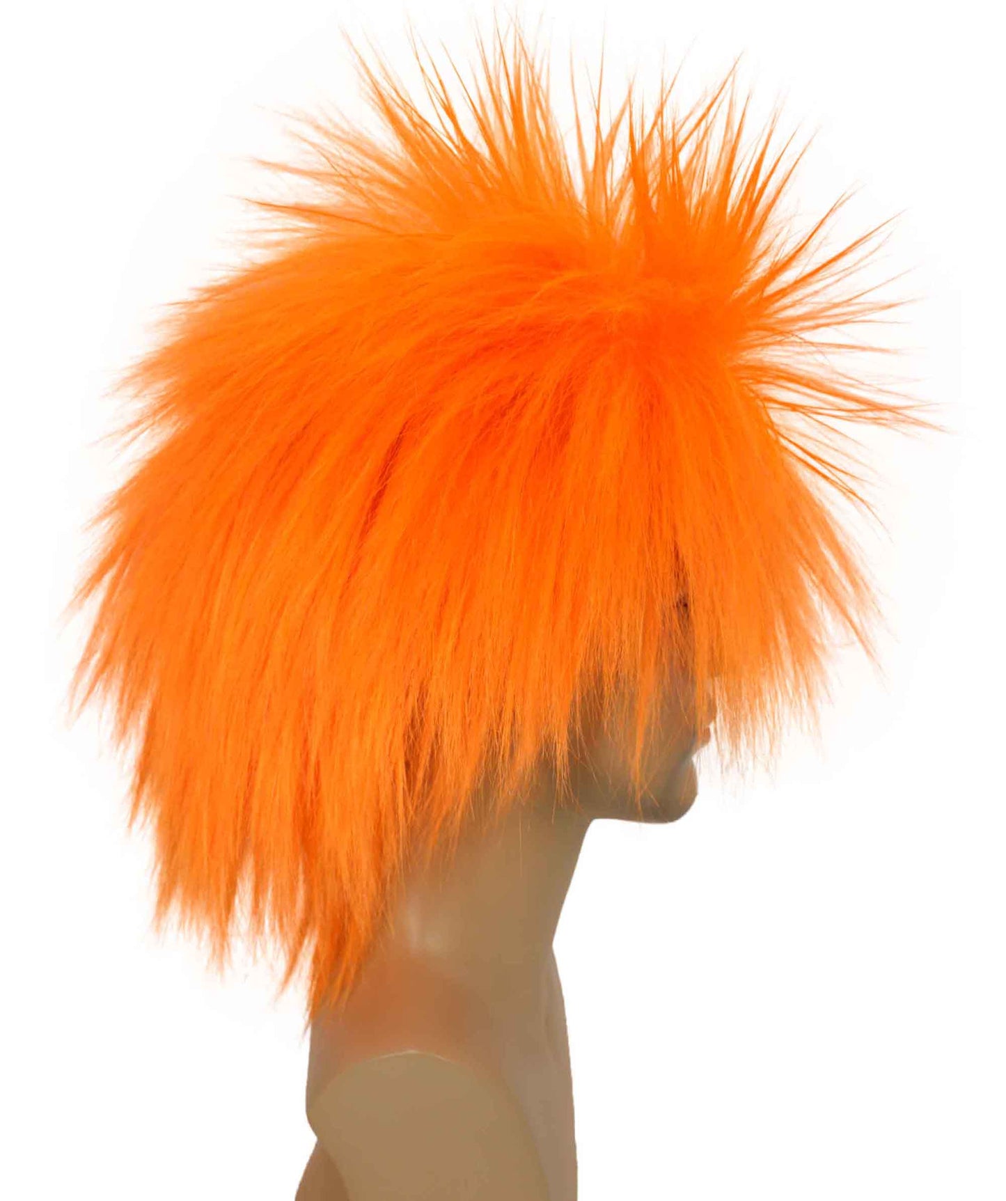 Orange 80’s Rockstar Style Wig