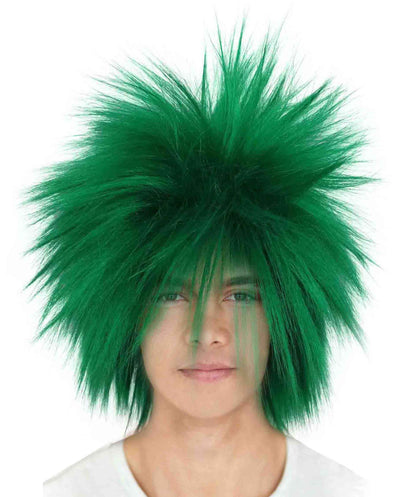 Dark Green 80’s Rockstar Style Wig