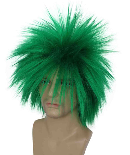 Dark Green 80’s Rockstar Style Wig