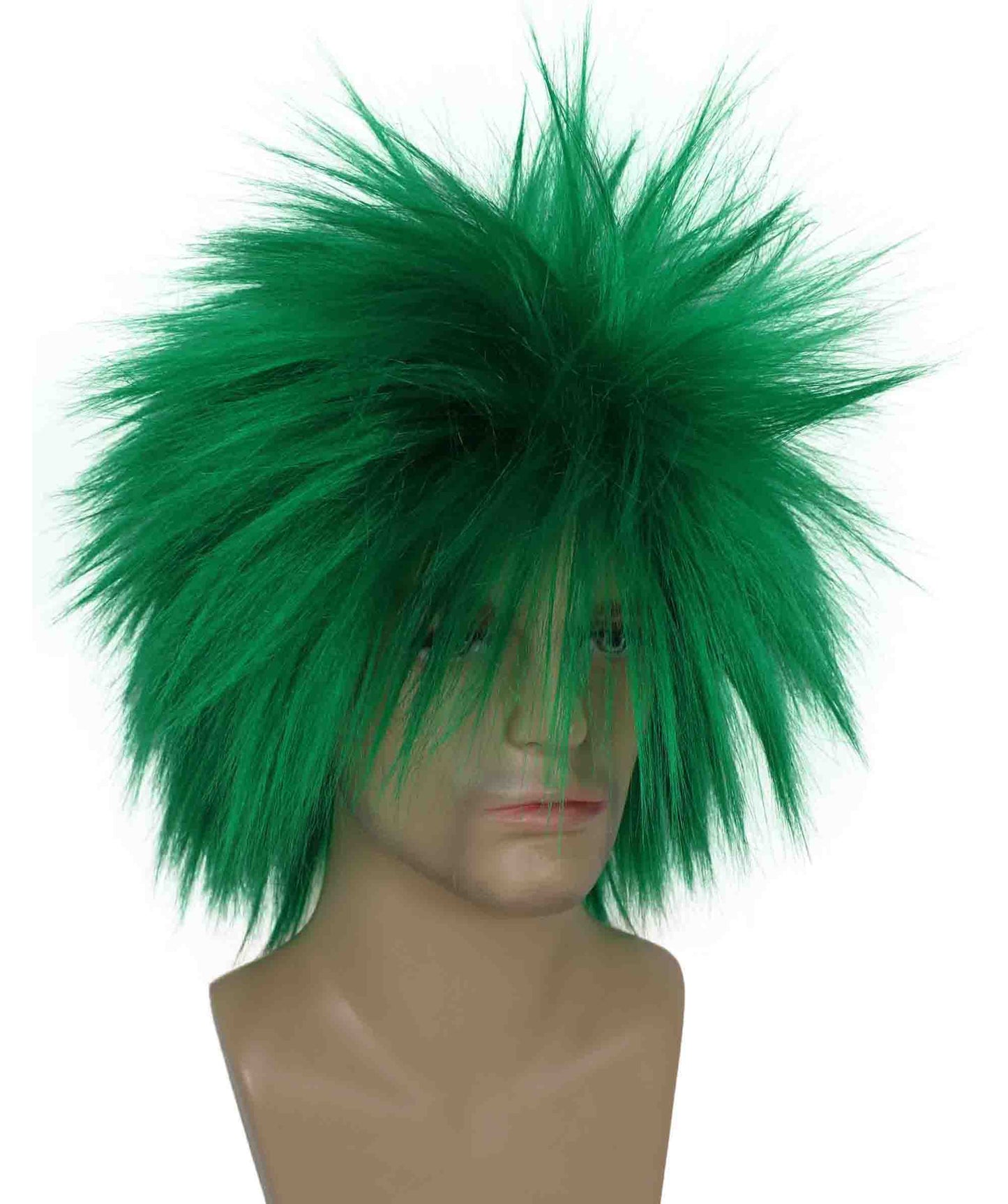 Dark Green 80’s Rockstar Style Wig