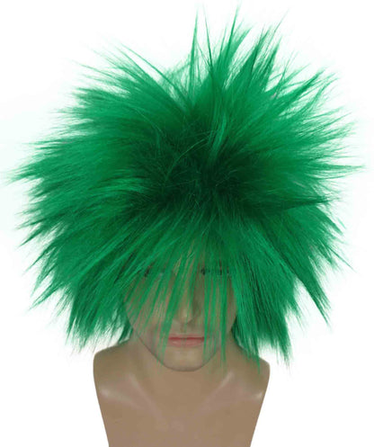 Dark Green 80’s Rockstar Style Wig