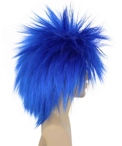 Dark Blue 80’s Rockstar Style Wig