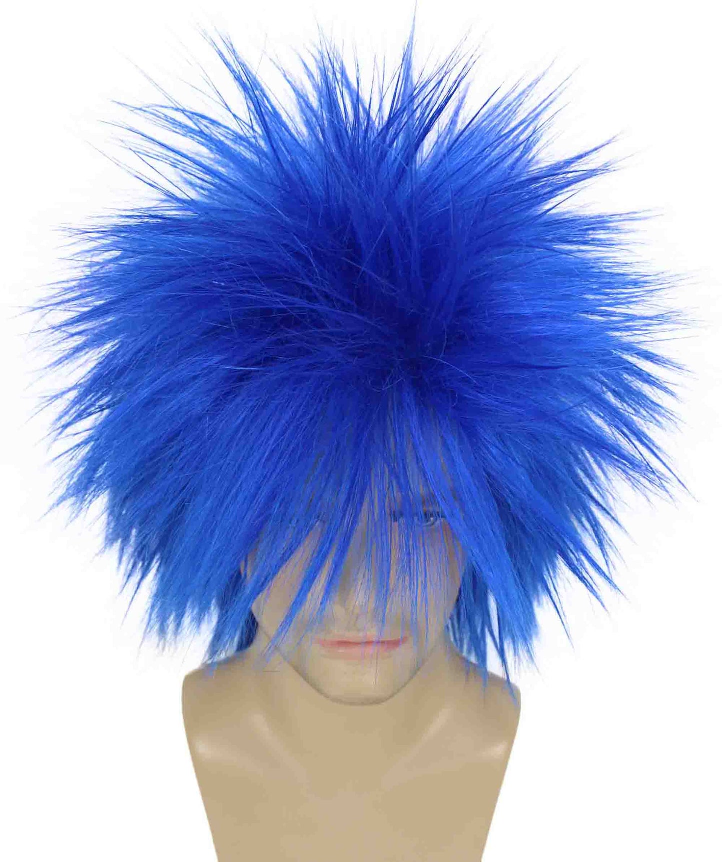 Dark Blue 80’s Rockstar Style Wig