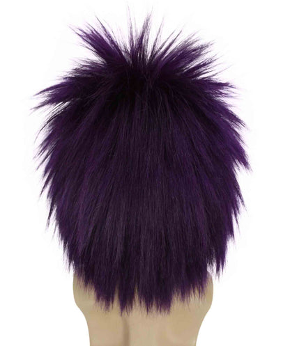 Dark Purple 80’s Rockstar Style Wig