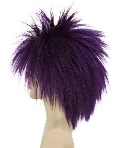 Dark Purple 80’s Rockstar Style Wig