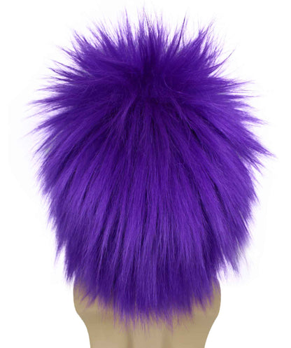 Purple 80’s Rockstar Style Wig