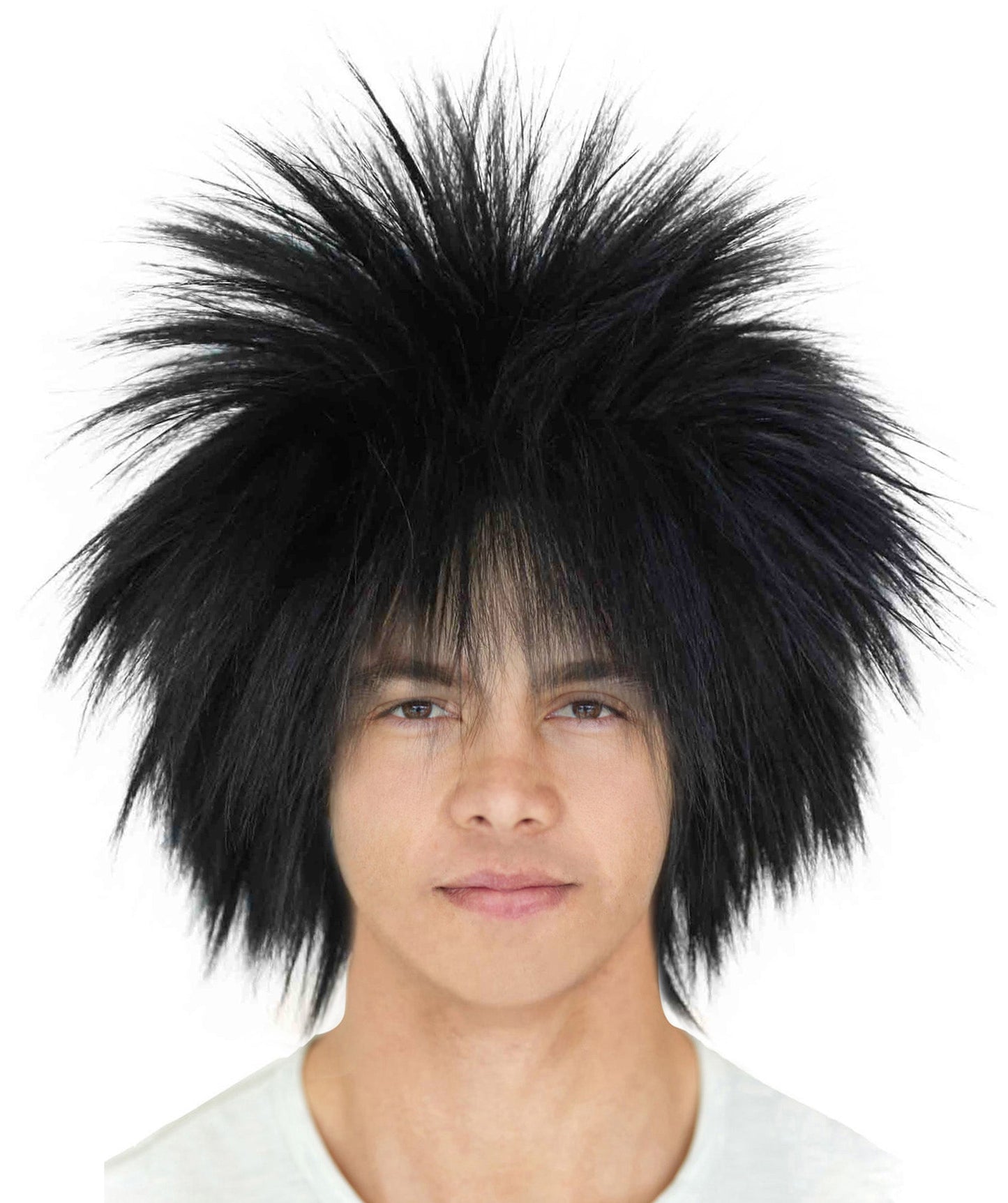 Black 80’s Rockstar Style Wig