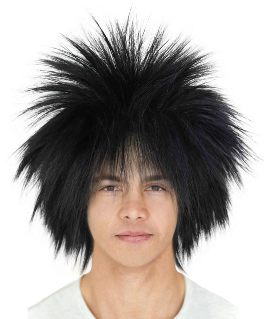 Black 80’s Rockstar Style Wig