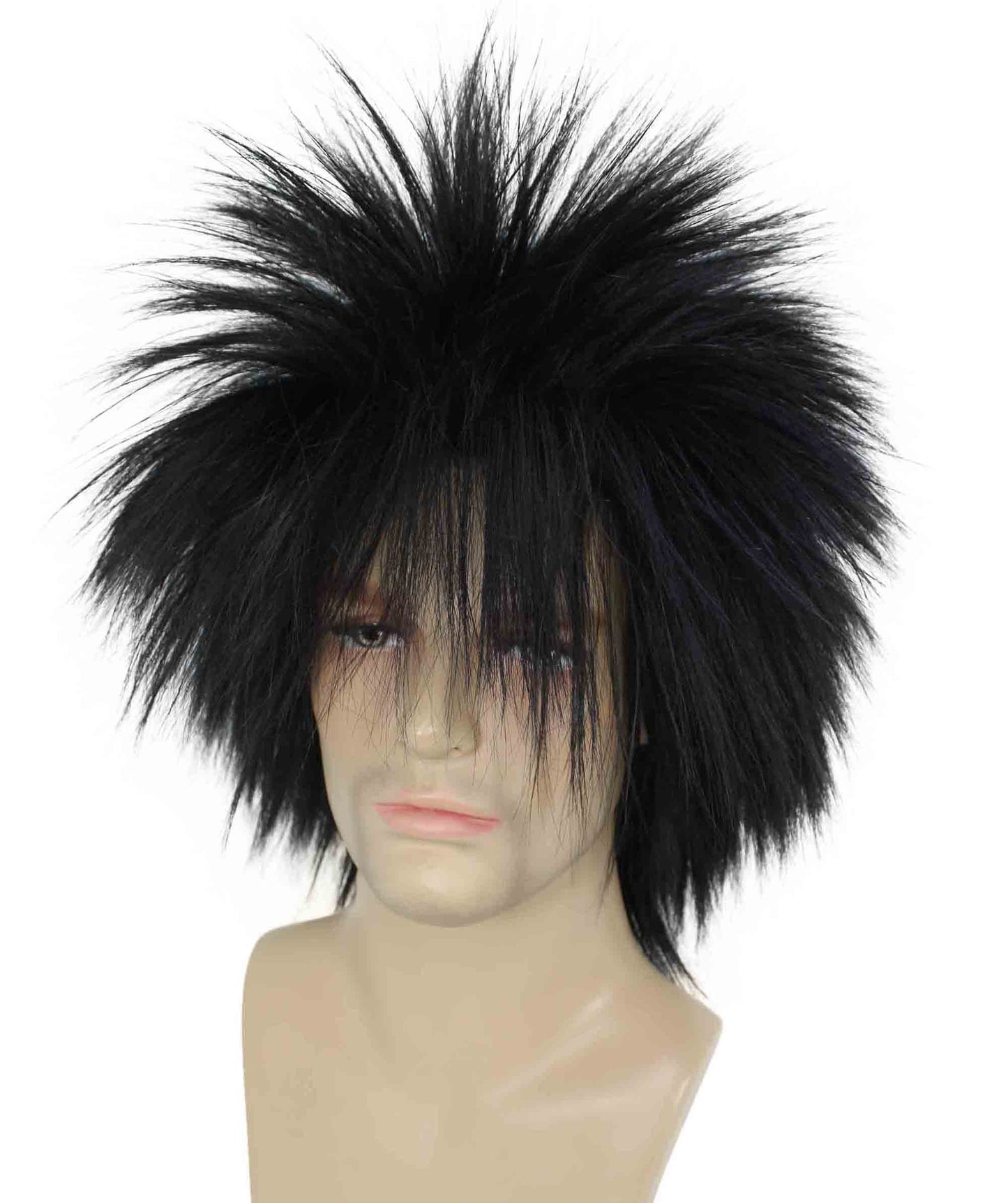 Black 80’s Rockstar Style Wig