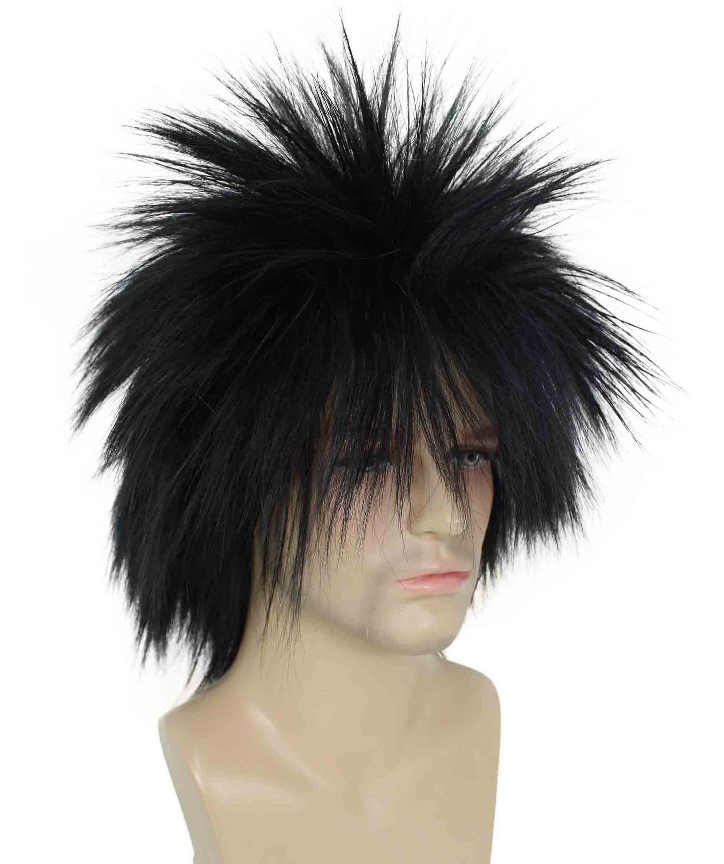 Black 80’s Rockstar Style Wig