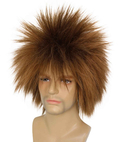 Light Brown 80’s Rockstar Style Wig