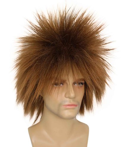 Light Brown 80’s Rockstar Style Wig