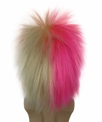 Blonde & Pink 80’s Rockstar Style Wig