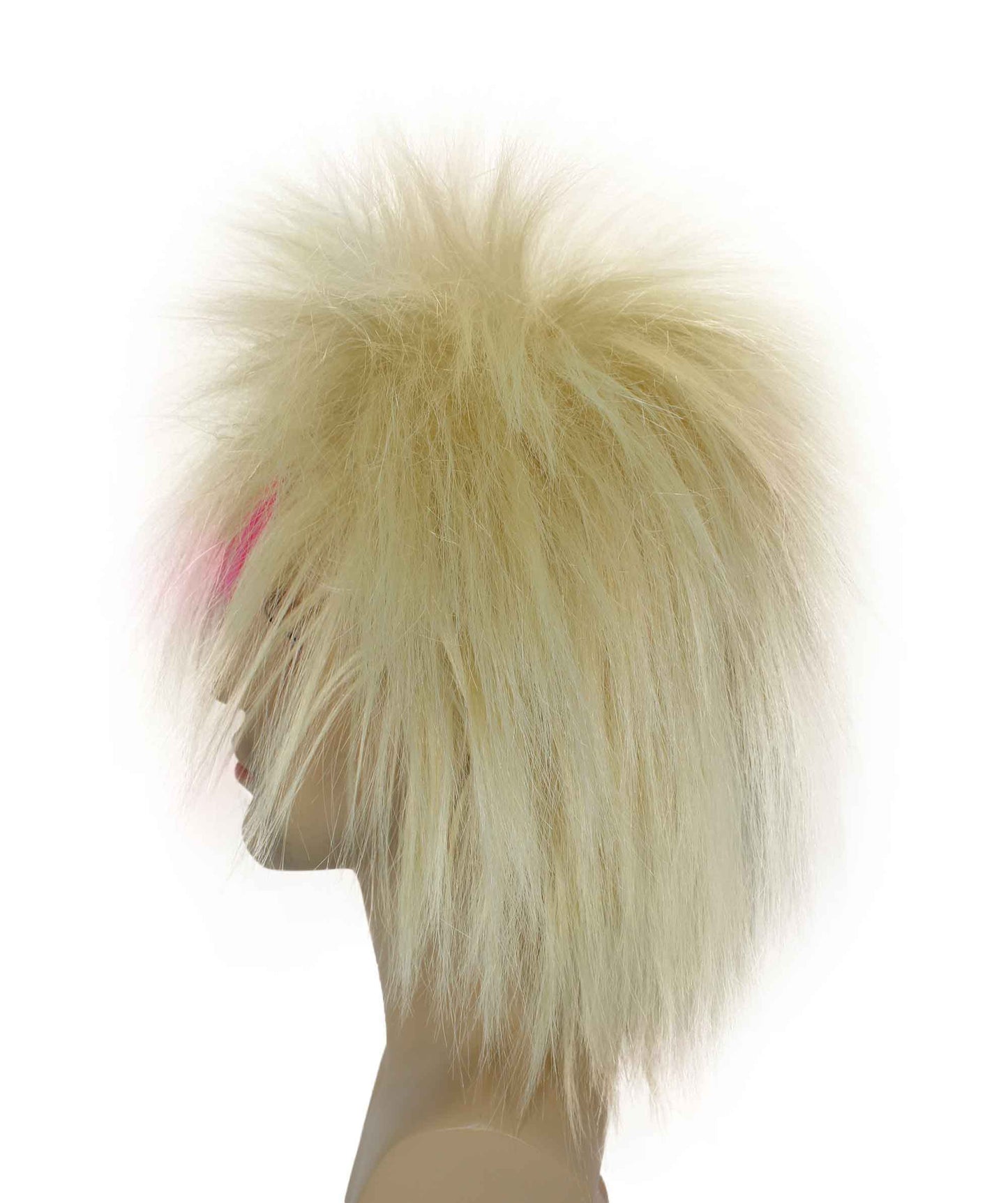 Blonde & Pink 80’s Rockstar Style Wig