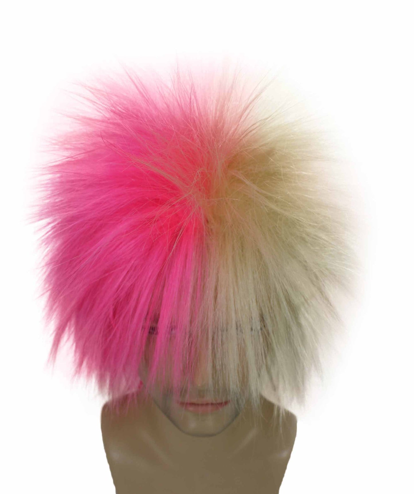 Blonde & Pink 80’s Rockstar Style Wig