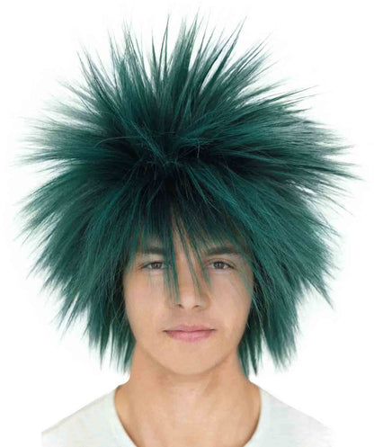 Ash Green 80’s Rockstar Style Wig