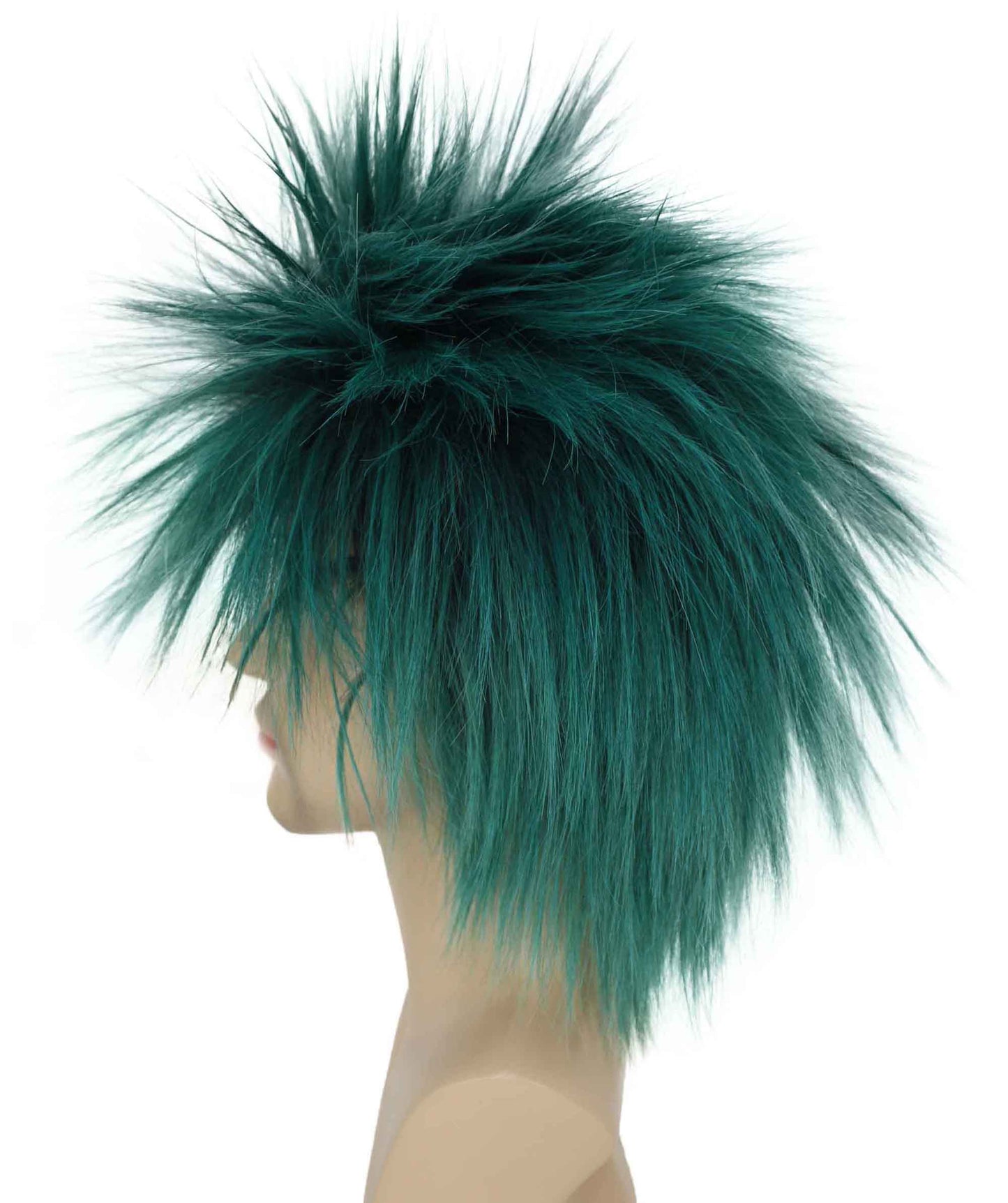 Ash Green 80’s Rockstar Style Wig