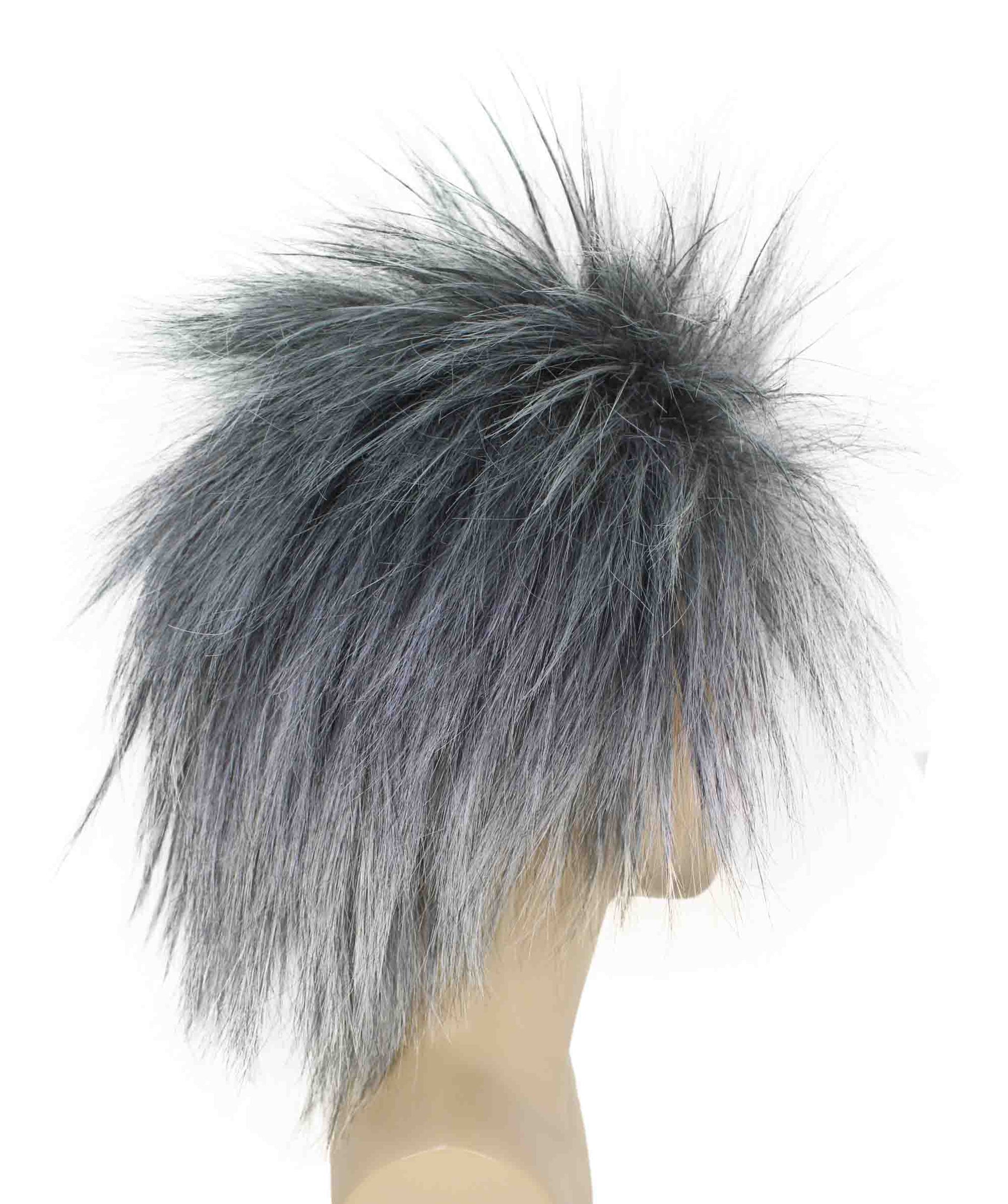 Dark Grey 80’s Rockstar Style Wig