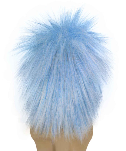 Ice Blue Blend 80’s Rockstar Style Wig