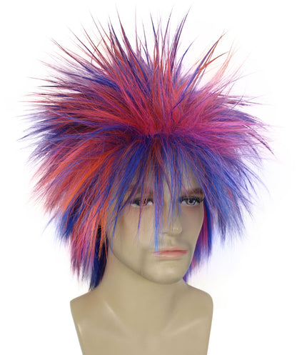 Pink Ombre Blend 80’s Rockstar Style Wig