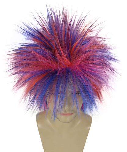 Pink Ombre Blend 80’s Rockstar Style Wig