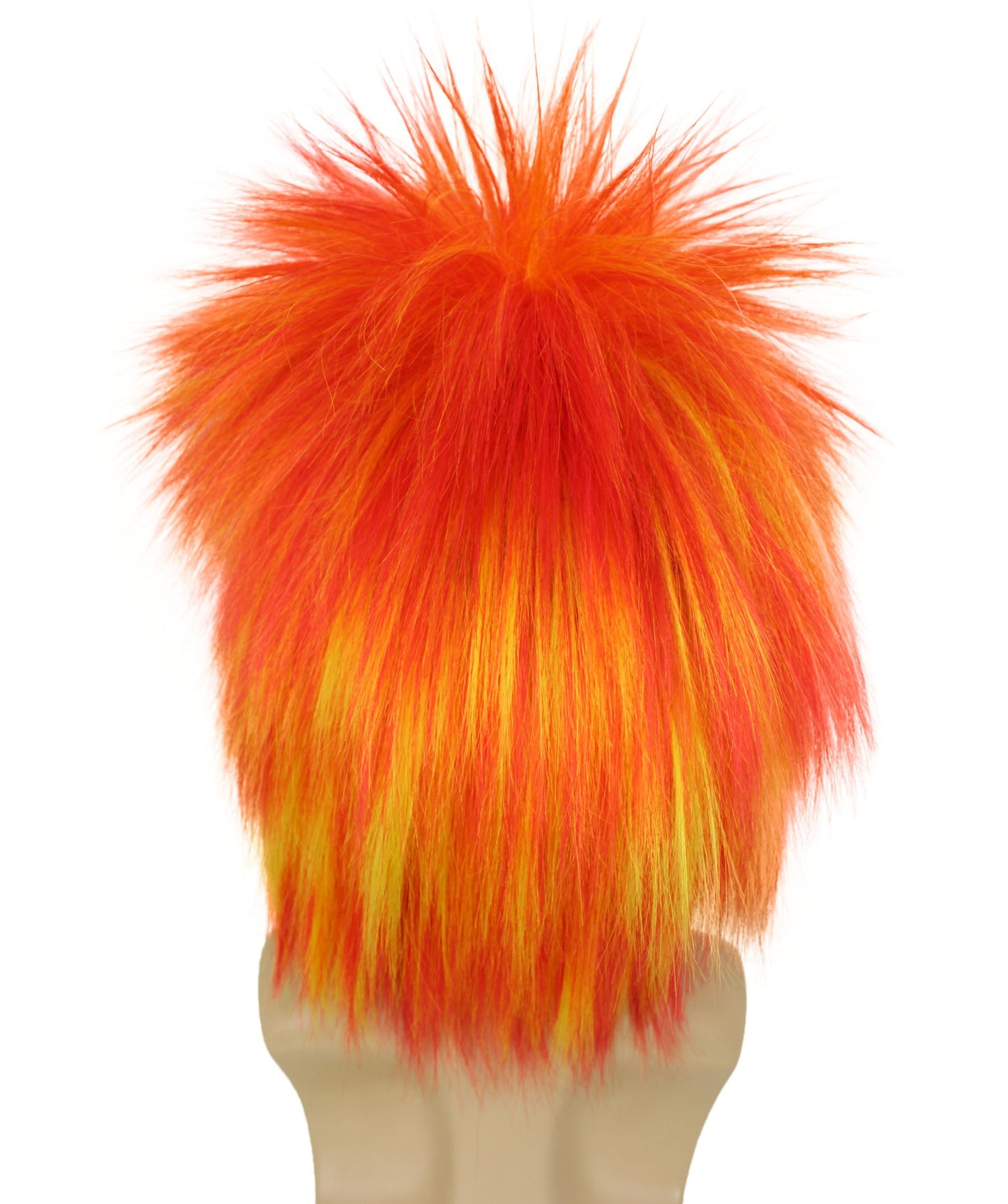 Orange Ombre 80’s Rockstar Style Wig