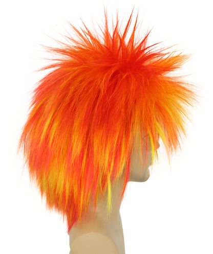 Orange Ombre 80’s Rockstar Style Wig